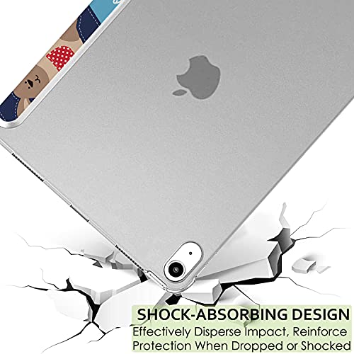 Image of DuraSafe Cases for iPad Mini 6 Gen 2021 8.3 Inch [ Mini 6th Gen ] A2567 A2568 A2569 MK7M3HN /A MLWL3HN /A MK7R3HN /A MK7P3HN /A MLWR3HN /A MK7X3HN /A MK7V3HN /A Printed Cover Hard Back - Puppy Friend