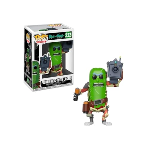 Boneco Funko POP! Rick & Morty - Rick Pepino com Laser