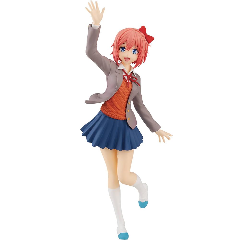 Anjinguang Sayorii Figure Sayorii Anime Figurine Manga Character Statue 18cm PVC School Uniform Style Standing Pose Model Desktop Decoration Collectible for Fans — image 1