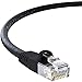 InstallerParts CAT6 Cable UTP Booted [Black] - [3 FT] - [1 Pack]