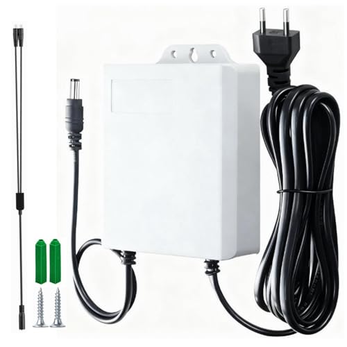 Sistema de Alimentación Ininterrumpida UPS Inteligente de Doble Modo! 7500mAh Salida 12V/2A, IP67 Resistente a Tormentas +Carcasa Ignífuga,Cámaras/Routers/Dispositivos Inteligentes de 12V
