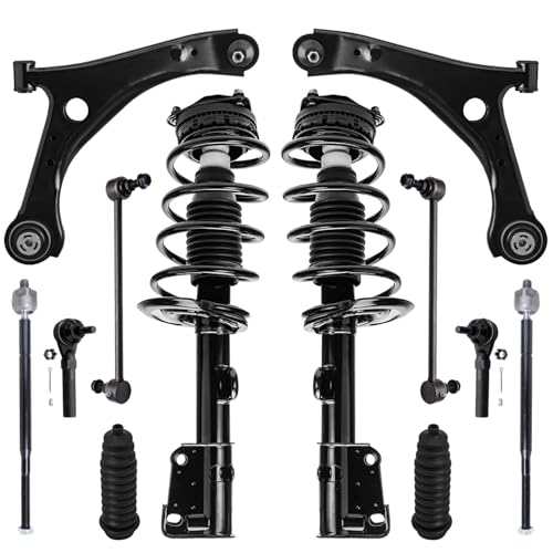 Detroit Axle - 12pc Front End Suspension Kit for 2008