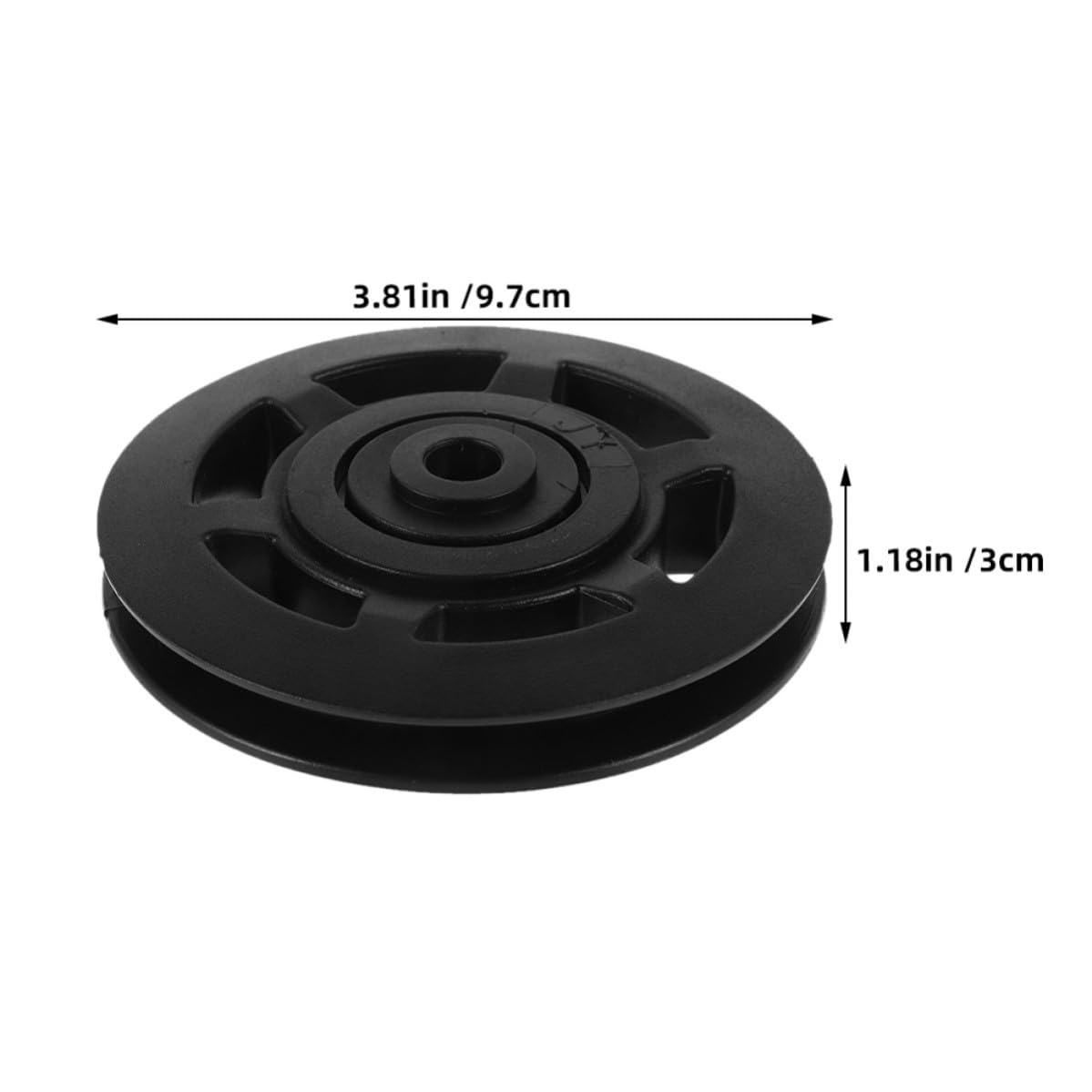 OUNONA Polea de Rodamiento de Nailon para Equipos de Gimnasio, Resistente al Desgaste, Capacidad de Carga Mejorada, Paquete de 8 Piezas para Entrenamiento en Casa