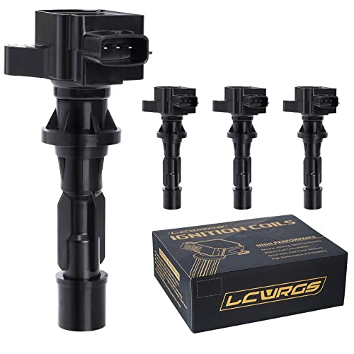 Set of 4 Ignition Coils Fits for Mazda 3 CX-7 CX7 Mazda 6 MX-5 2006 2007 2008 2009 2010 2011 2012 2013 Coil Packs 2.0 2.5 L4 Replaces C1683 UF540 L3G218100A by LCWRGS - Used condition - US$24.39