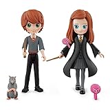 Fantásticas figuras de 7cm de de Ron y Ginny con cabeza, brazos y piernas articuladas