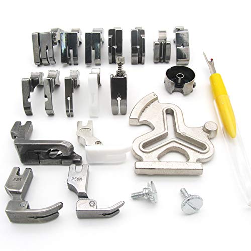 Set 16 Piezas Presser Foot para Máquinas de Coser miniatura 3