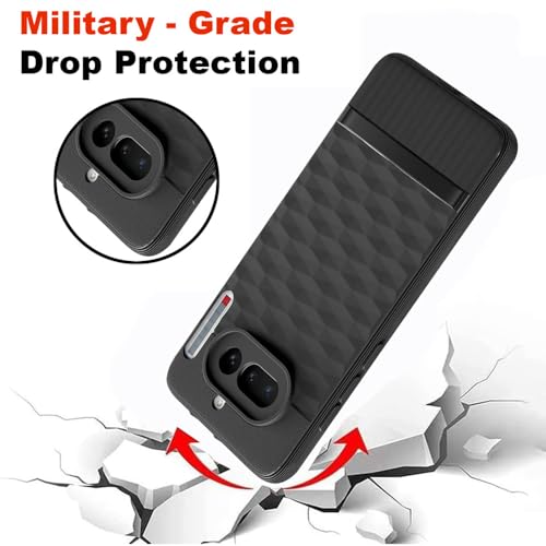 Image of Shockproof Case Compatible with Nothing Phone (4a) 5G | Full Camera Protection | TPU Flexible Back Cover for Nothing Phone (4a) 5G (Matte Black)