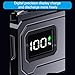 ZHENZQ USB C Rechargeable LED Flashlight with Base and Power Supply Function Outdoor Lighting for Outdoor Activities