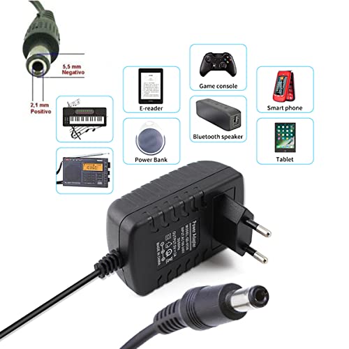 Fonte De Alimentação Estabilizadora 12V 2A Pino Bivolt 110/220V Adaptador Para Modem De Internet Car