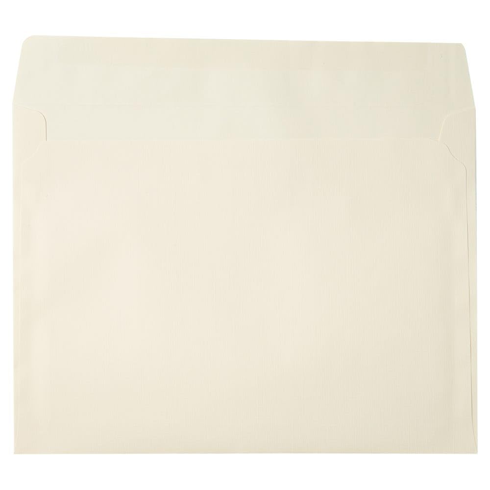 LUXPaper 9 x 12 kopert na broszury | naturalny len | 36,3 kg. Tekst | 50 szt
