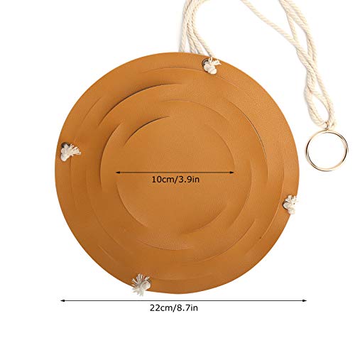 Orenic ORENICRZCWXK5NPF-11 Pu Leather Plant Hanger Indoor Hanging Planter Basket thumb #6