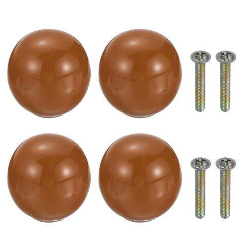 uxcell �Z���~�b�N�m�u 4�� 33mm/1.3�C���` ���E���h�h�A�v���m�u �l�W�t�� �����o���v���n���h�� ���킢���Z���~�b�N�����o������� �L�b�`�� �Q�� ���[�h���[�u �Ƌ� �H��I �N���[�[�b�g�p �u���E��