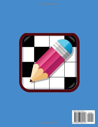 Crossword Puzzle Book For Adults: Large-print, Medium-level Puzzles | Awesome Crossword Book For Puz