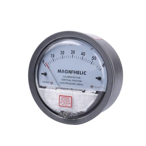 TE2000 Micro Differential Pressure Gauge High Precision Air Differentialvacuum Manometer Micro Measuring Range 0-60PA~0-3(0-500Pa)