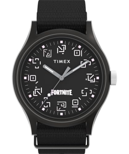 Timex MK1 x Fortnite montre quartz analogique homme bracelet tissu résistant