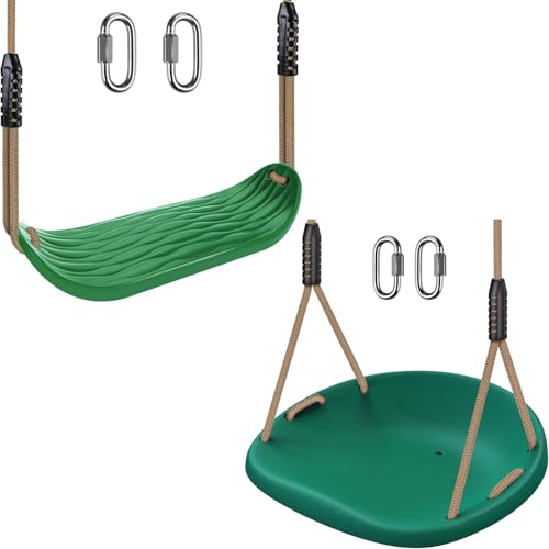 Jensen A145Y Commercial Plastic Tire Swing - Yellow
