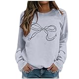 Matière : sweatshirts à motif nœud pour femmes tissus polyester, doux respirant, léger facile à laver, vous vous sentirez bien lorsque vous le portez.