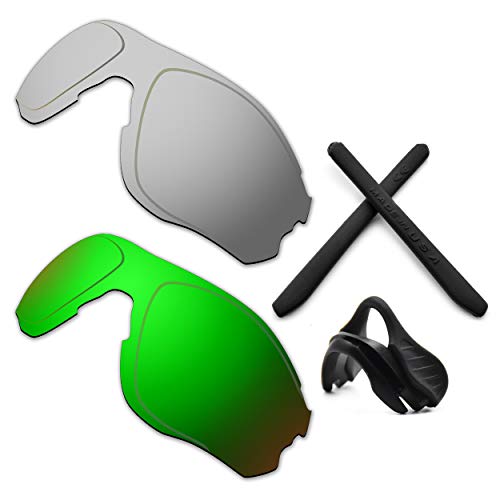 Lentilles EVZero OO9308 avec kit de chaussettes en caoutchouc pour le cyclisme