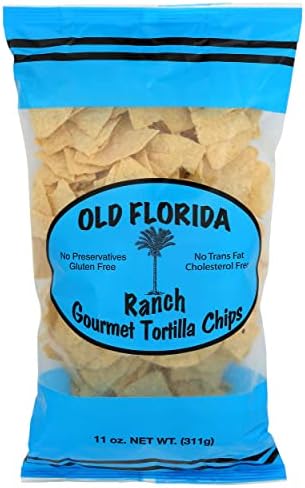 OLD FLORIDA GOURMET PRODUCTS, INC Ranch Tortilla Chips, 11 OZ