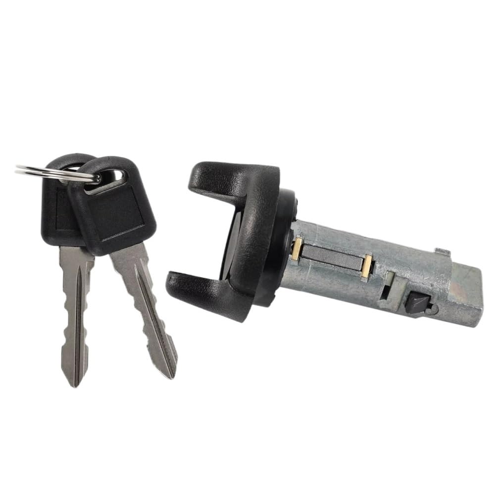Ignition Barrel Compatible with Chevy for Suburban 1995-1997 12369498 Repair Ignition Lock Cylinder Keys