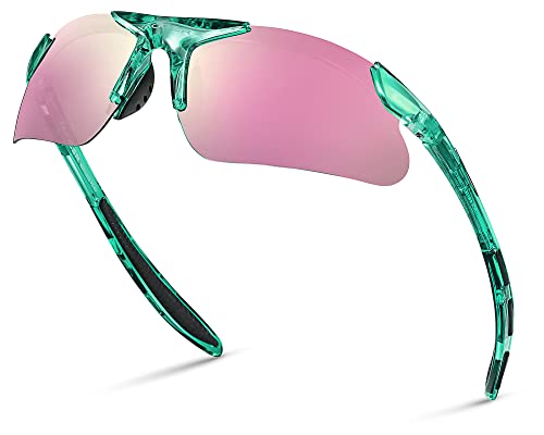 Image of Kids Youth Polarized Sports Sunglasses for Boys Girls Baseball Softball Glasses TR90 Frame