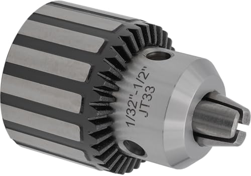 CME Keyed Drill Chuck, Jacobs Taper 33 Mount, 1/32