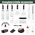 31PCS Griddle Accessories Kit, Flat Top Grill Accessories Set for Blackstone and Camp Chef, Barbecue Accessories Set with Basting Cover, Enlarged Spatulas, Griddle Press