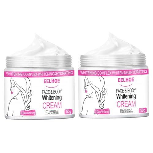 DECOMELODY 2 Piezas loción corporal skincare skin care creme hidratante facial moisturizer face suministros para blanquear la piel crema hidratante eficaz crema hidratante facial AbS