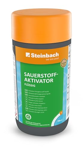 Steinbach Poolpflege Sauerstoffaktivator flüssig, 1 l, Aktivsauerstoff, 07535S01TD0
