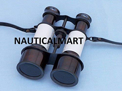 Binoculares NauticalMart 20x con funda de cuero miniatura 3