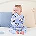 Disney Mickey Mouse Newborn Baby Boys Zip Up Sleep N' Plays Blue 6-9 Months Organic Cotton Footie Rompers