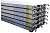 CBM Scaffold 6 PC All Aluminum 50-Lbs per Sq. Ft. Rated Deck 19-1/4" Wide by 10' Long (6)