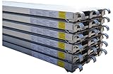 CBM Scaffold 6 PC All Aluminum 50-Lbs per Sq. Ft. Rated Deck 19-1/4
