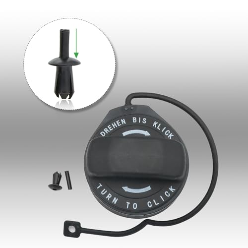 Image of Gas Cap Fuel Cap for Porsche 986 987 996 997 Models - 911 Boxster Cayman, Replaces OE 99620124103 99950749940 Fuel Tank Caps
