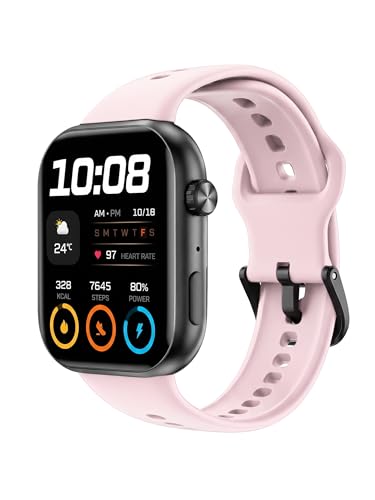 Dl3 Mobilak Silicone Bracelet for HONOR Choice Watch 2i Strap, Soft Silicone Sport Replacement Strap for Women/Men, Adjustable Waterproof Sports Band for HONOR Choice Watch 2i