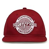 The Game NCAA Stanford Cardinal Retro Circle Design Hat, Adjustable, One Size