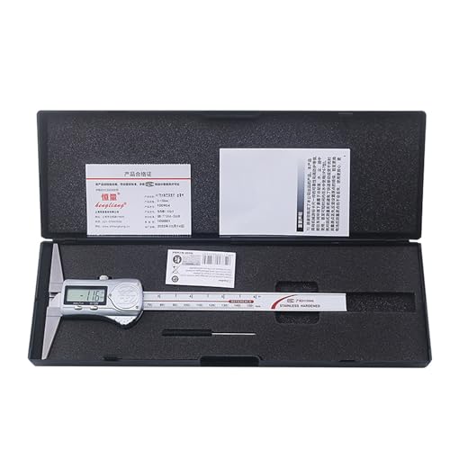 Calibrador digital de profundidad 6 pulgadas acero inoxidable miniatura 7