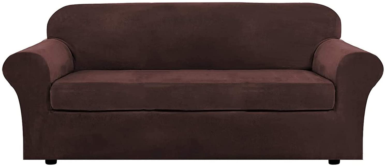 Housse de canapé-lit de salon en velours doux pour des soirées cocooning