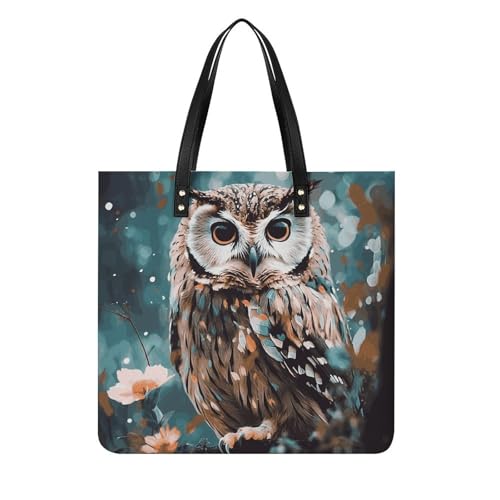 Sac à main hibou résistant et spacieux pour organiser vos journées