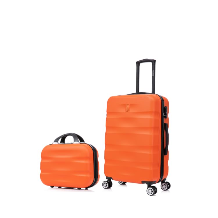 CELIMS - 2-teilige Koffersets | Mittelgroßer Koffer + Kulturbeutel | 20kg Koffer