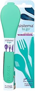 Online Kitchenware Sistema Cutlery To Go Set Turquoise