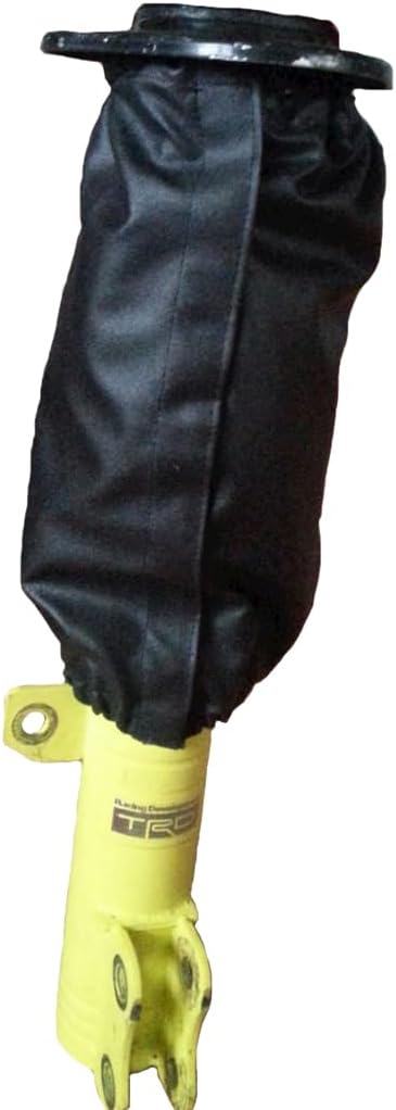 Dust covers for coilovers, shock absorbers, water-repellent 4 pcs, black