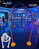 【Paquete de entrenamiento ágil para evitar obstáculos】: El juego de puertas de bucle de juego para aviones RC es adecuado para actividades de drones para principiantes, competiciones de ligas juveniles, entrenamiento de agilidad infantil, ejercicios de fútbol y más.