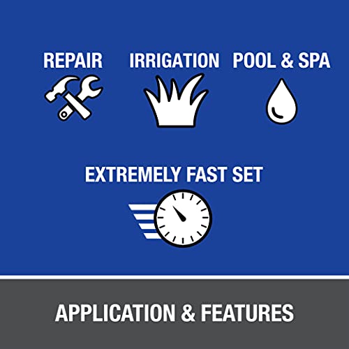 Oatey 32160, 8 Oz. Pvc Blue Lava Hot Medium Bodied Cement-Up To 6" Diameter (32161) #TOP4