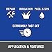 Oatey 32160, 8 OZ. PVC Blue Lava HOT Medium Bodied Cement-UP to 6