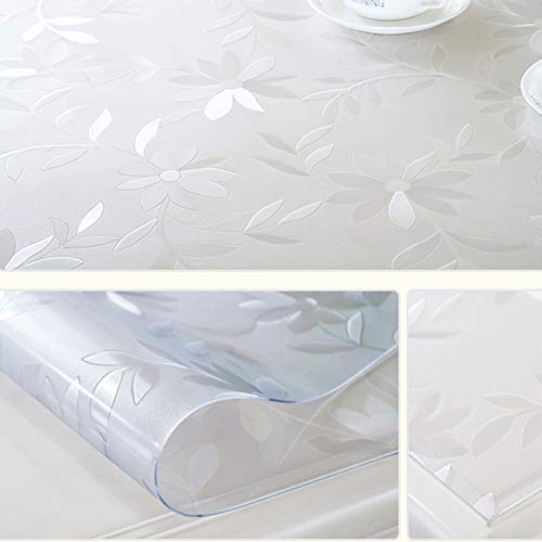 Nappe transparente pour table de salle à manger facile à nettoyer - 5
