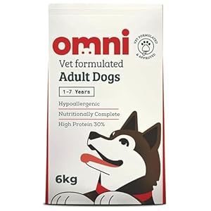 OMNI Hypoallergenic Dog Food 6kg – Protein-Rich Dry Kibble, Made in the UK with Natural Ingredients, Backed by Vets, Supported By Science, Dragons’ Den Winners