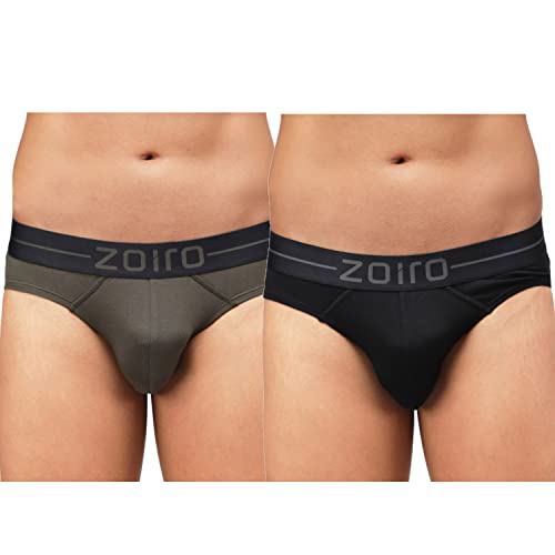 Image of Zoiro Modal Cotton Soft Men's Brief (Combo Pack) |Colour's May Vary