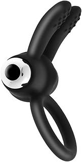 Anneau Vibrant Duo Flap Noir