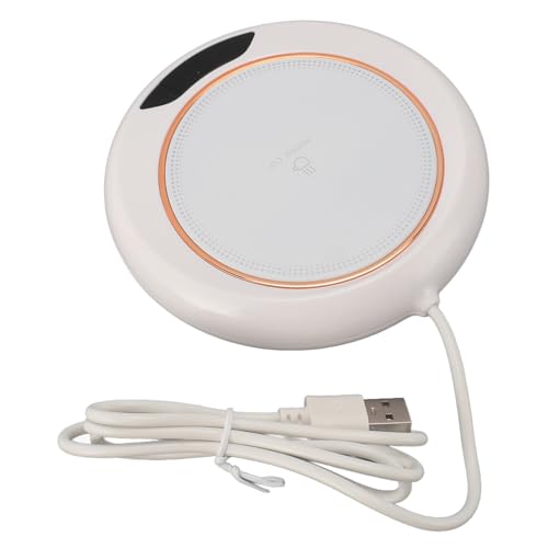Electric Coffee Warmer 3 Temp Settings Timer USB Power Supply Automatic Coffee Heater for Home
